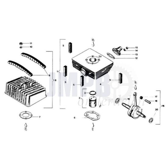 05. Zundapp 529 Cilinder Supertherm