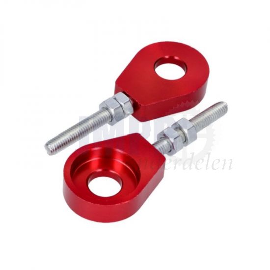 Kettingspannerset M6 Rood 12MM