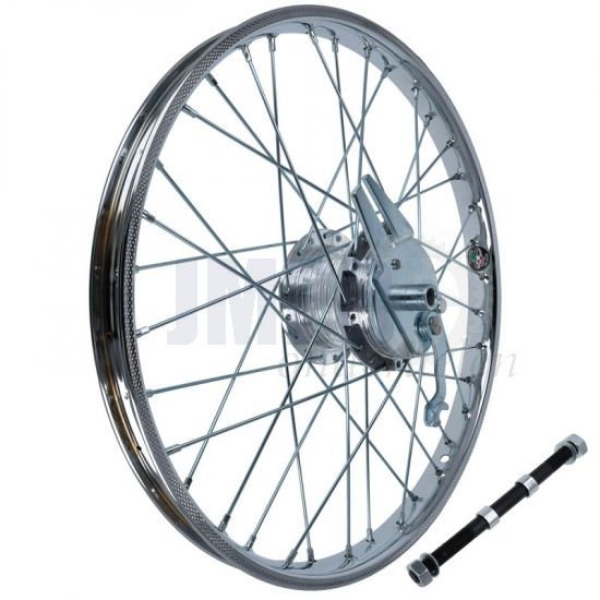 17 Inch Achterwiel Spaakwiel Puch Maxi N/K Compleet