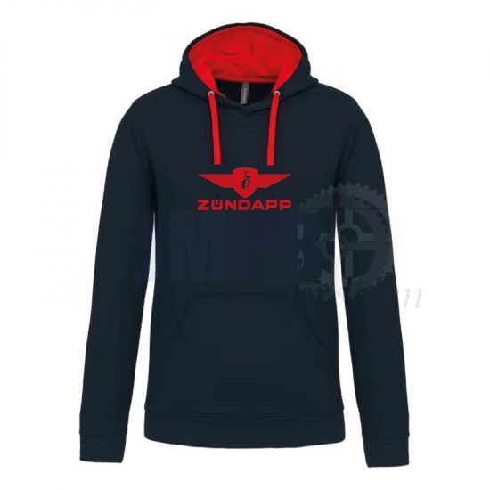 Sweater Zundapp Hoodie Zwart