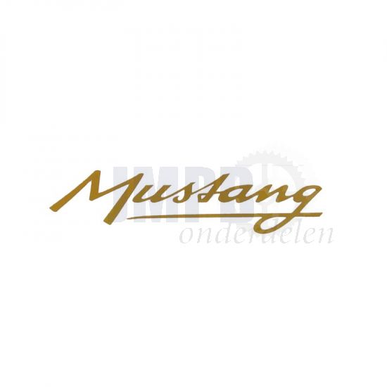 Sticker Mustang Kreidler 100X25MM