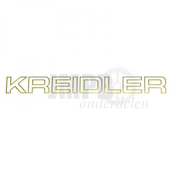 Sticker Kreidler Goud 200MM Per Stuk