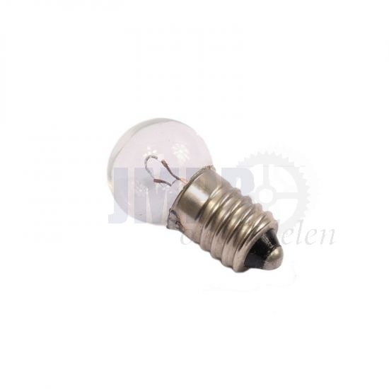 Lamp E10 6 Volt 7.5 Watt Schroefdraad