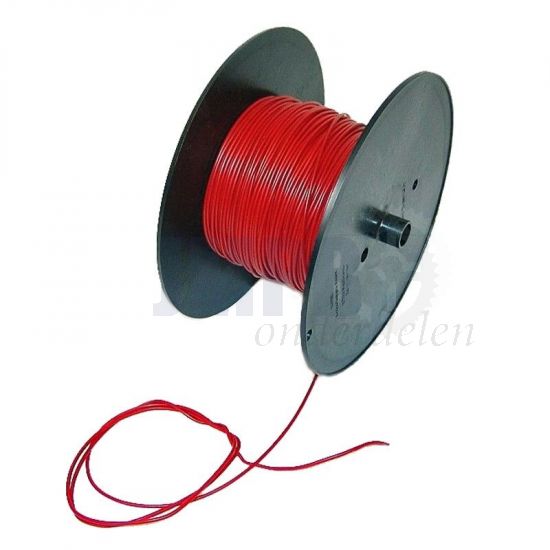 Electrisch Draad 1.0MM² Rood Per Meter