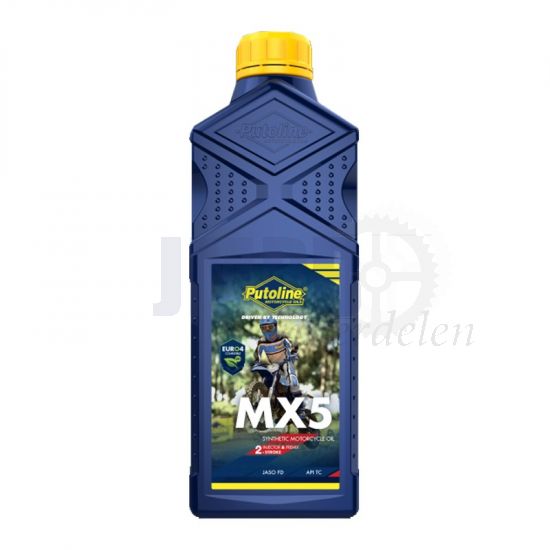 Putoline MX-5 2-Takt Olie - 1 Liter