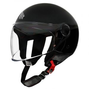 Helm Jet Street MT Glans Zwart Large