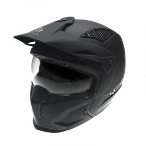 Helm Streetfighter Convertible Mat Zwart 