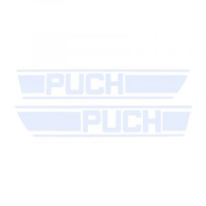 Tanktransferset Puch X30 Wit