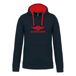 Sweater Zundapp Hoodie Zwart