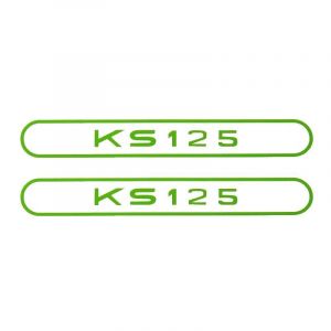 Stickerset Tank Zundapp KS125 Groen