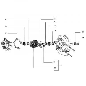 Krukas Vespa Ciao Pen 10