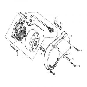 Ontsteking Honda MB50