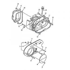 Carterdeksels Yamaha FS1 2RU