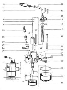 Exploded view Bing 12-15MM