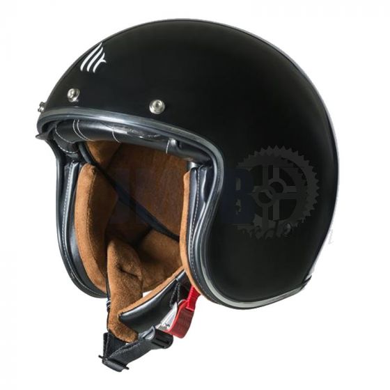 Helm Jet Le Mans II SV MT Zwart