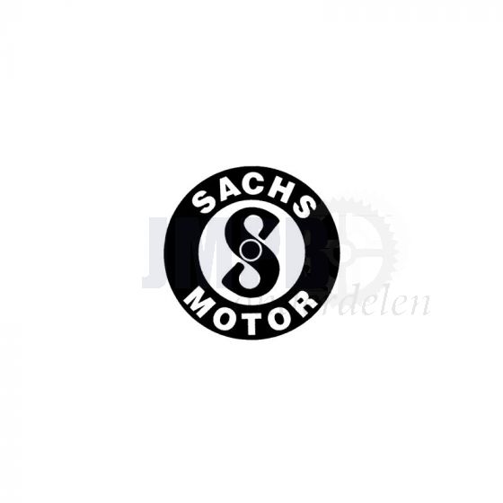 Sticker Sachs Logo Zwart/Wit 41MM