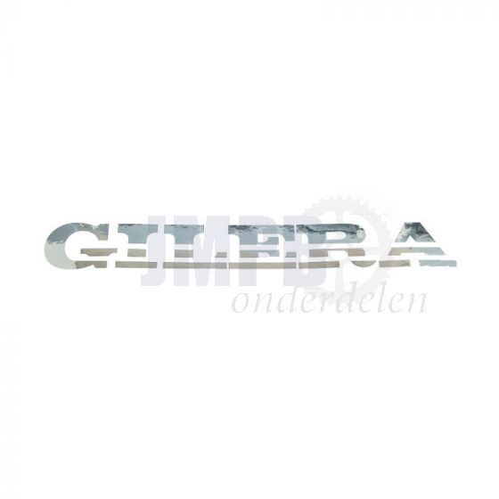 Sticker Gilera Verchroomd Turbo 230X30MM