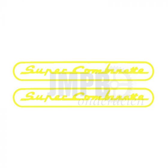 Sticker Zundapp Super Combinette 2 Stuks