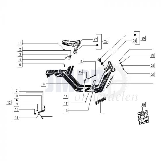 Frame Gilera Citta