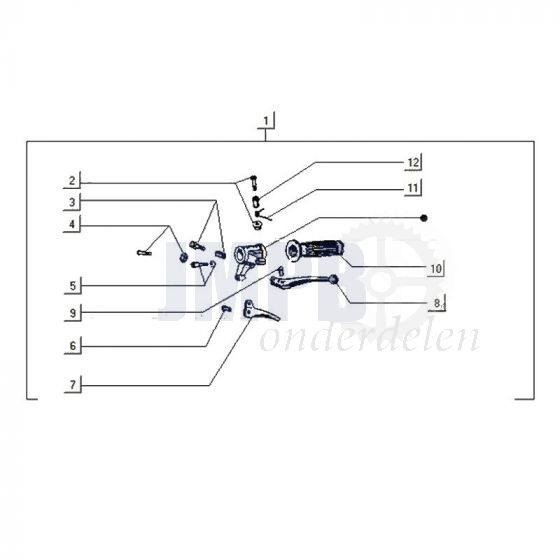 Remhandle Links Gilera Citta