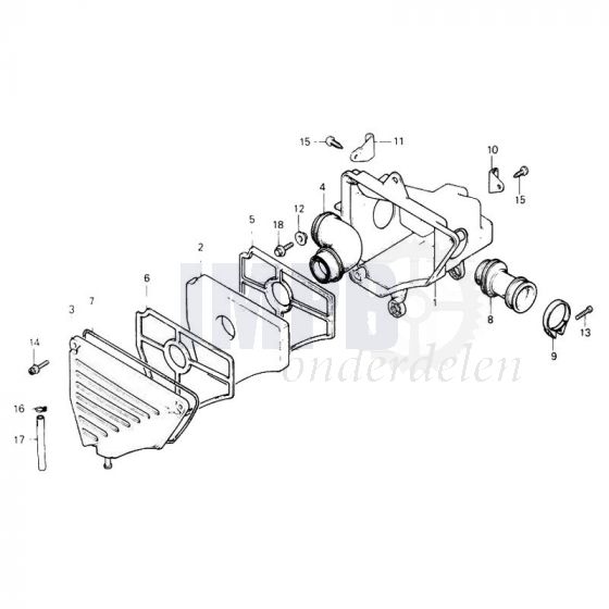 Luchtfilter Honda MT50