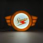 Lamp Simson Logo LED Goud