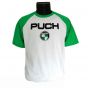 T-Shirt Puch Classic Wit/Groen